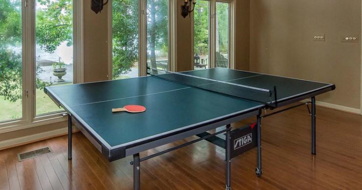 A ping pong table25