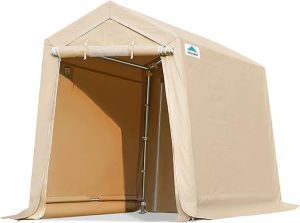 ADVANCE-OUTDOOR-6X8-ft-Outdoor-Portable-Storage-Shelter