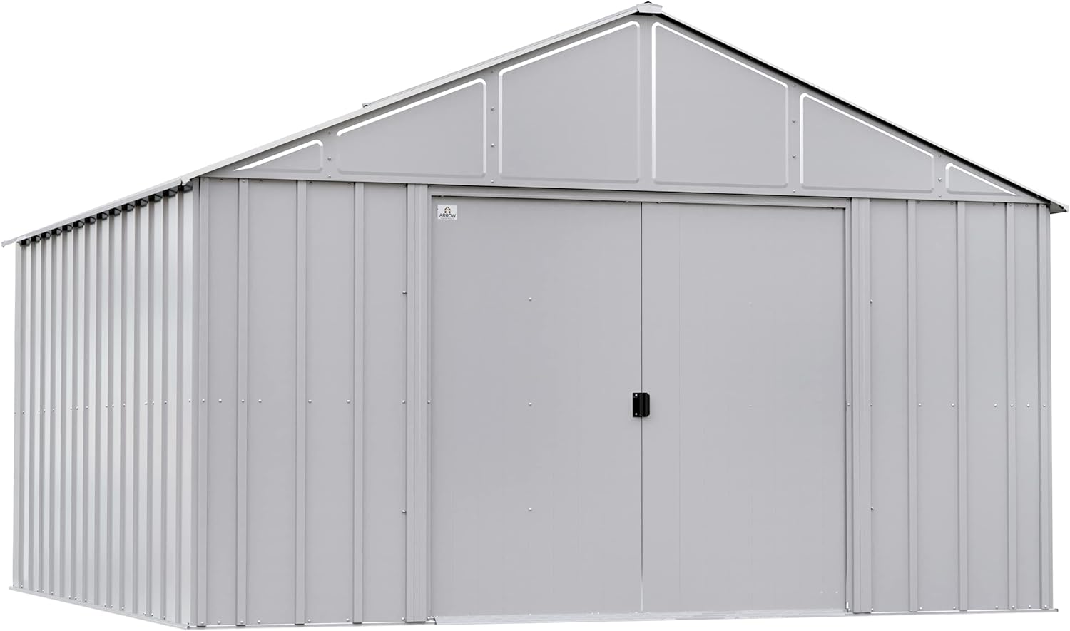 Arrow Classic Metal Shed, 12 x 12, Flute Grey
1