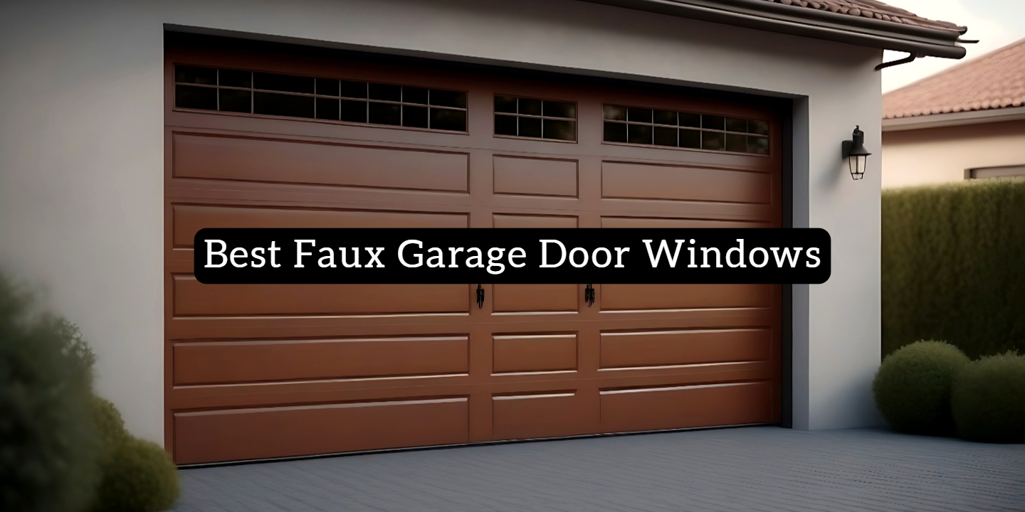 Best Faux Garage Door Windows