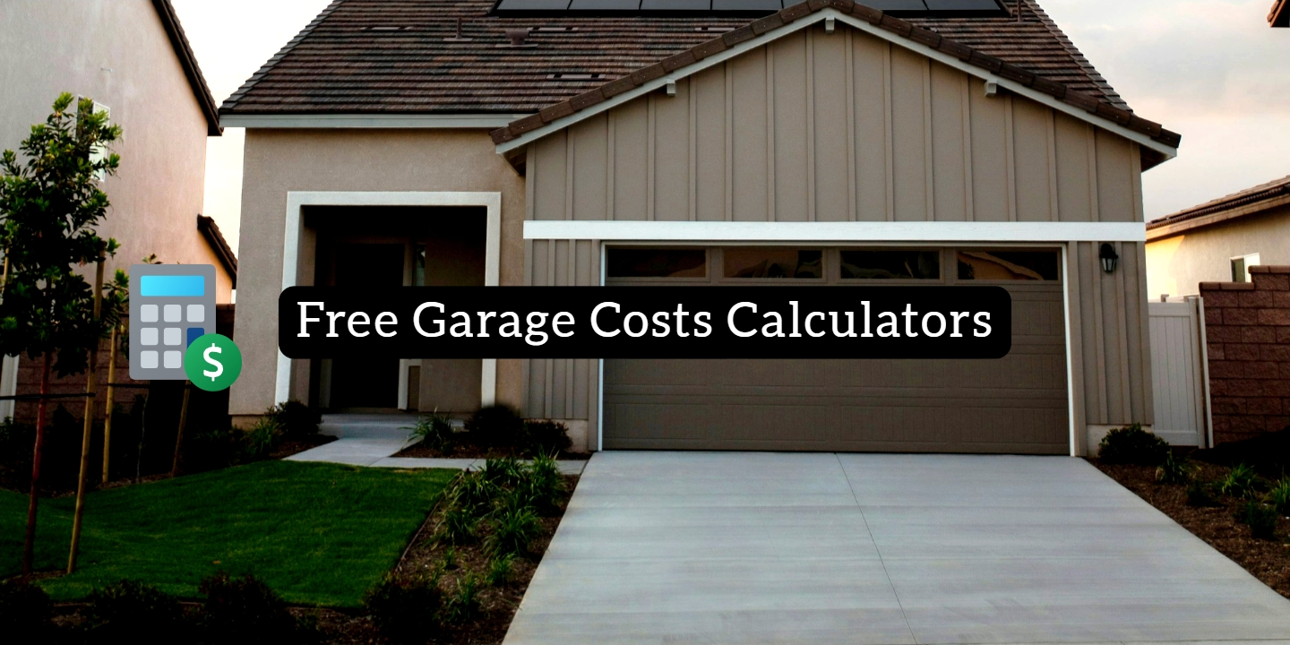 Free Garage Costs Calculators