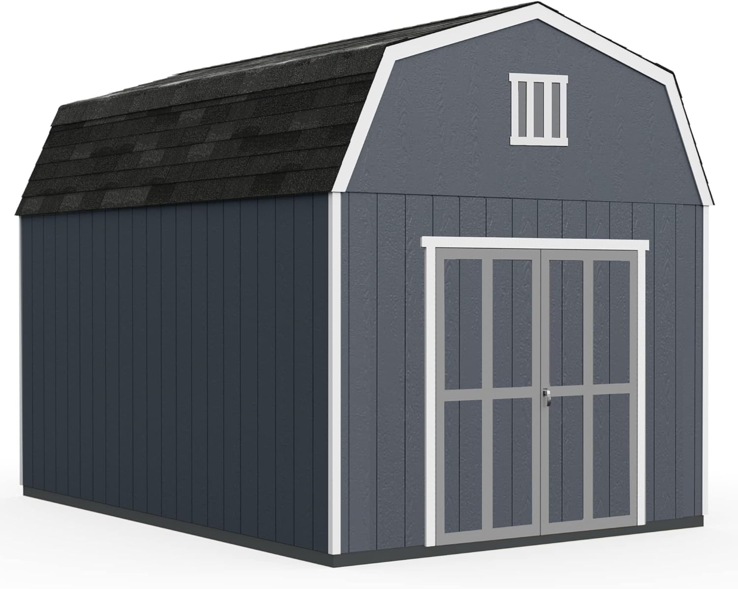 Handy Home Products Braymore 10x14 Do-It-Yourself Wooden Storage Shed
1