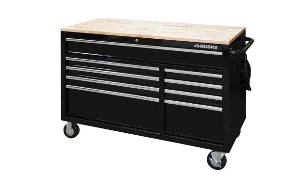 Husky 52 in. WorkBench in Black2