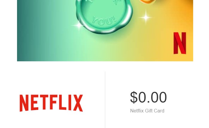 Netflix eGift Card31