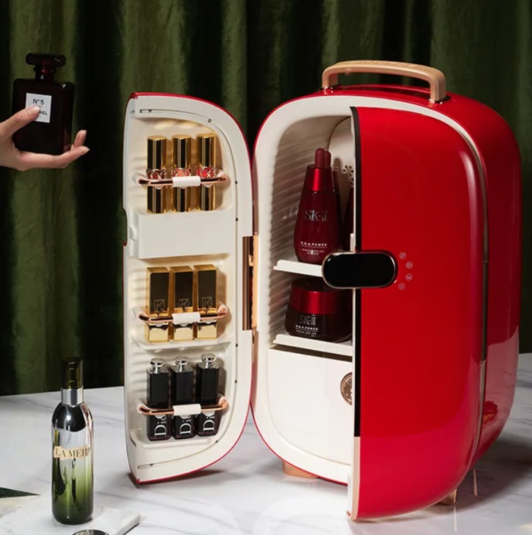 New 12L Portable mini fridge skin care fridge cosmetics fridge for home hotel
