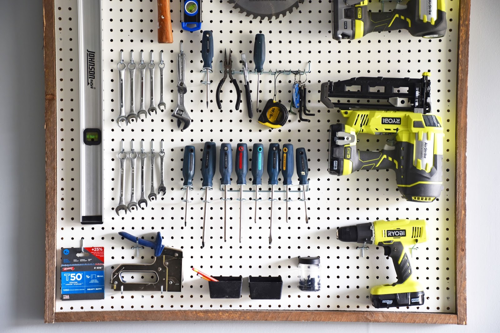 Pegboard Tool Storage System1