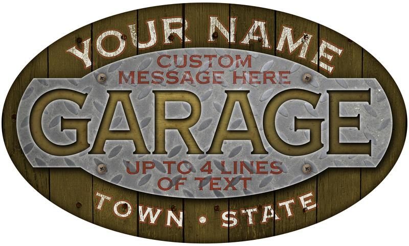 Personalized Garage Sign1