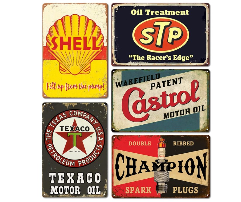 Vintage Metal Tin Signs34