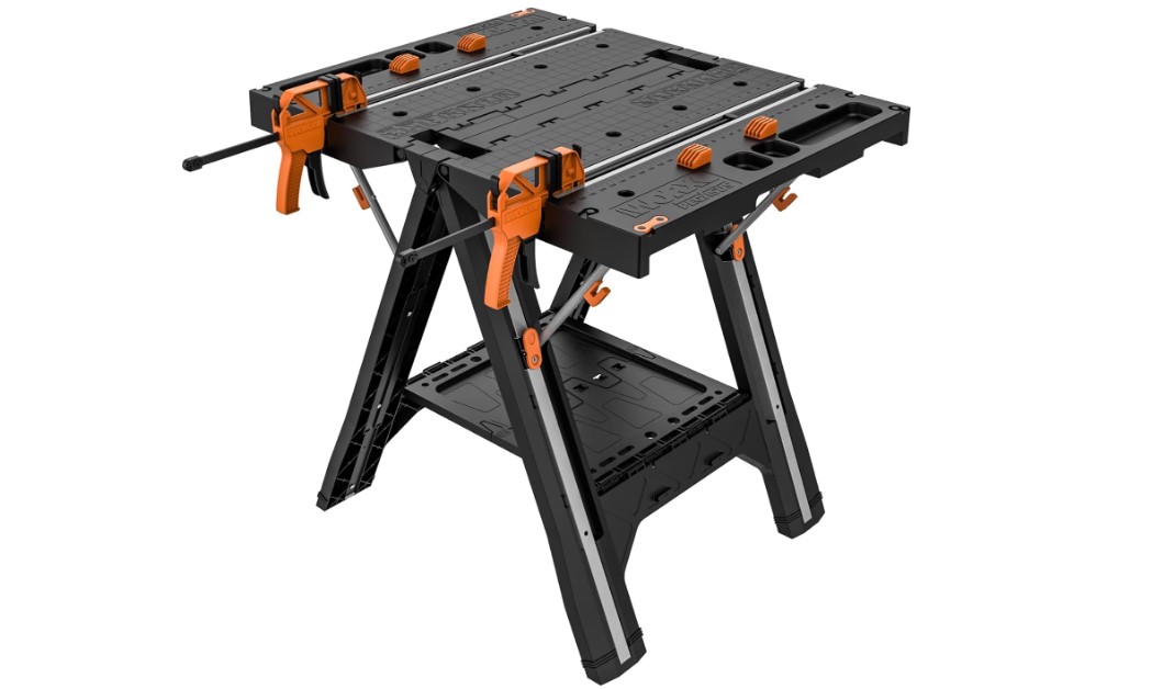 Worx Pegasus 2-in-1 Folding Work Table & Sawhorse1