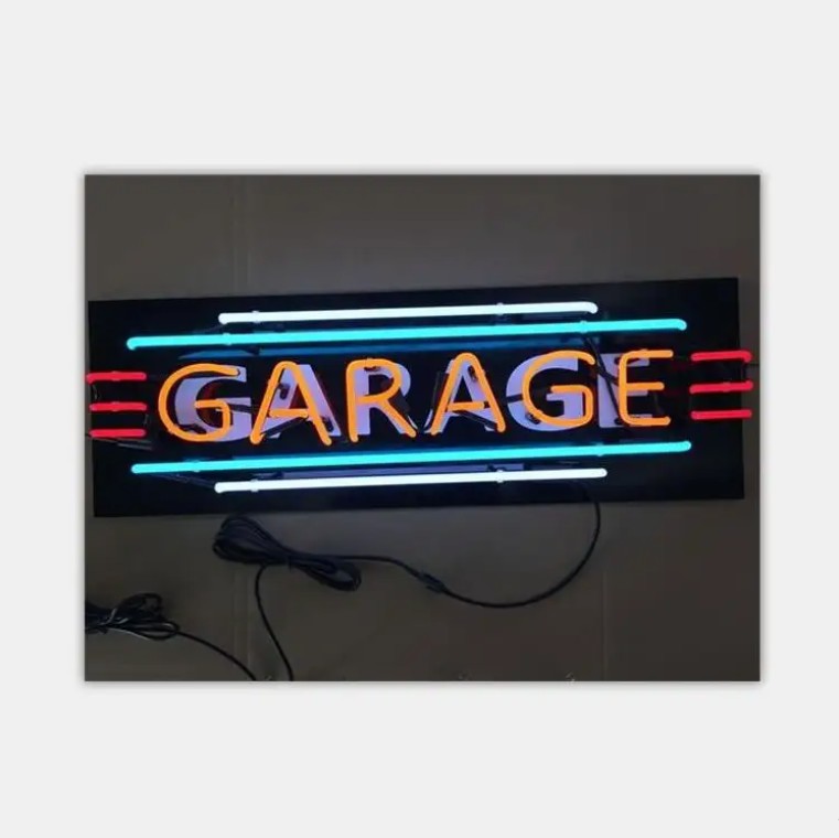 wholesale china factory price garage custom neon sign
