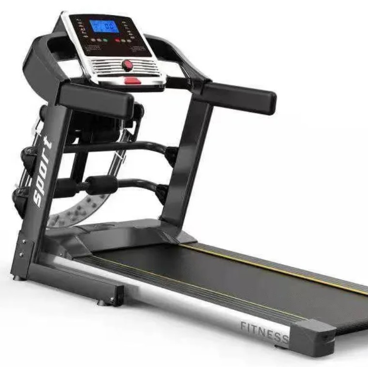 2023 New Fitness GYM Electric Running Machine Easy Take Foldable LED Display for Home Line Marking for Running Track WiFi
