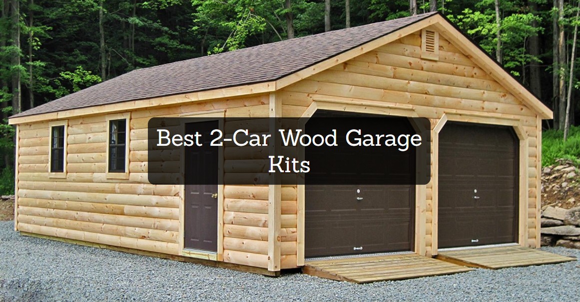 Best 2-Car Wood Garage Kits