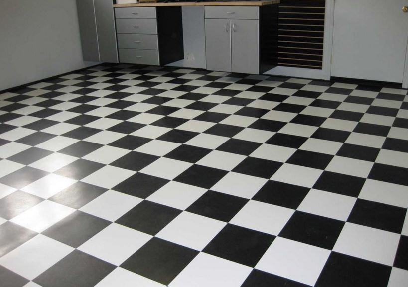 Black and White Checkerboard