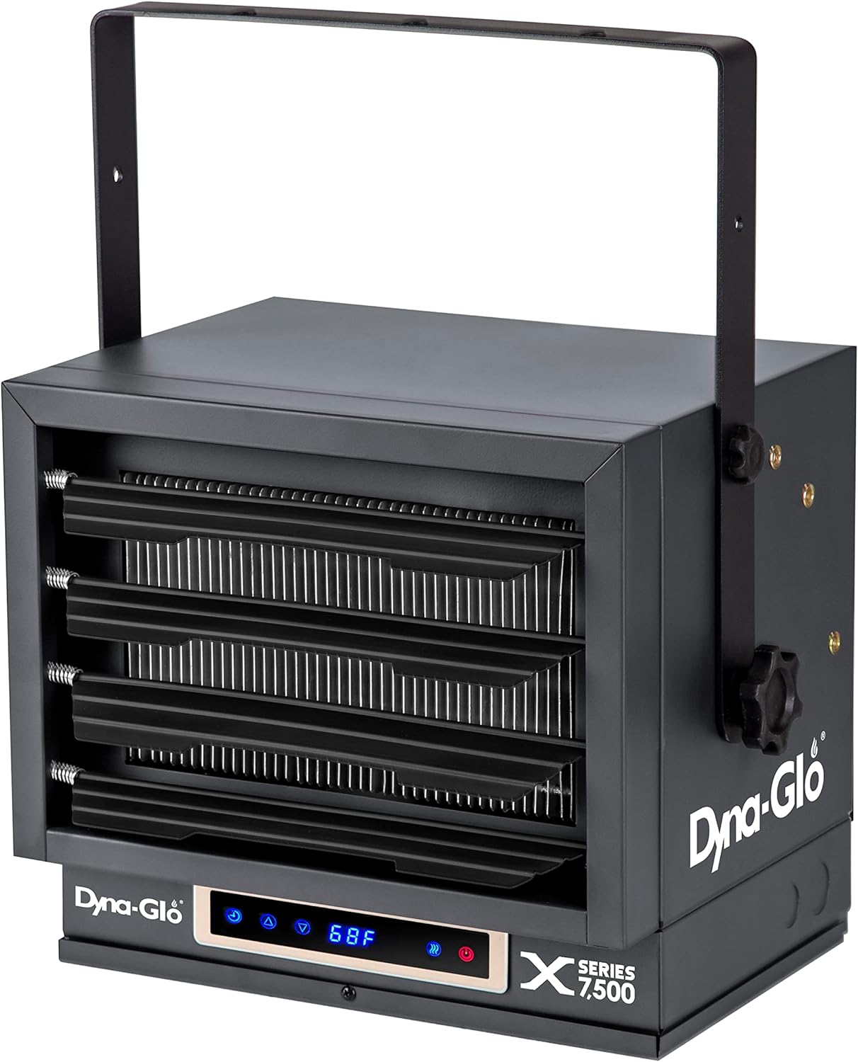 Dyna-Glo WiFi Bluetooth 7,500W Electric Garage Heater,Black, Large
