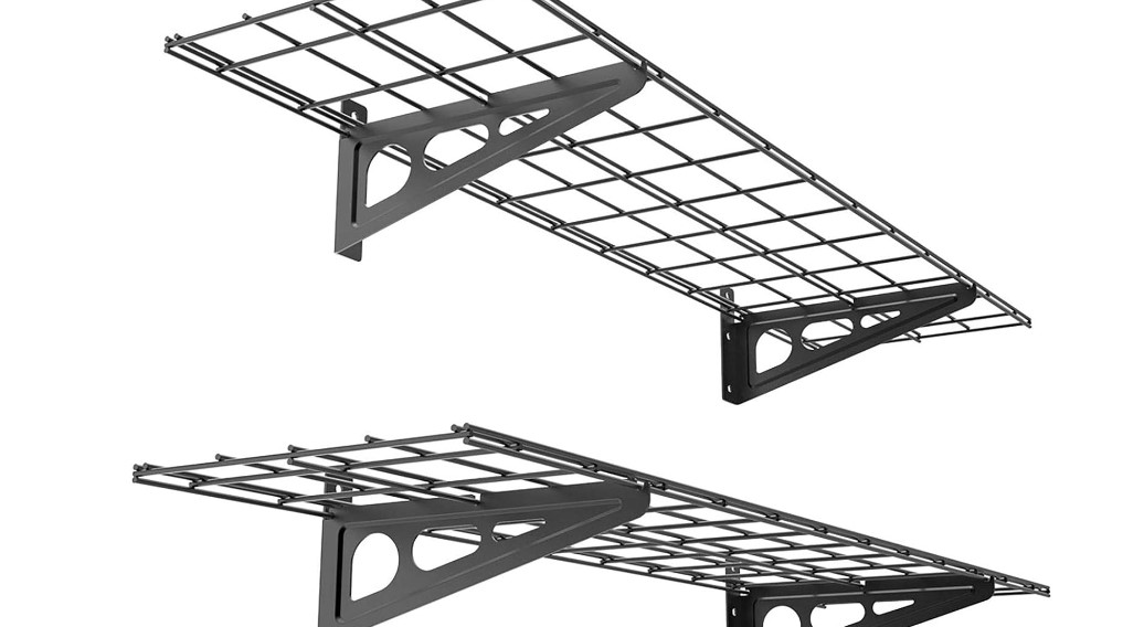  FLEXIMOUNTS 2-Pack 1x4ft Garage Storage Rack3