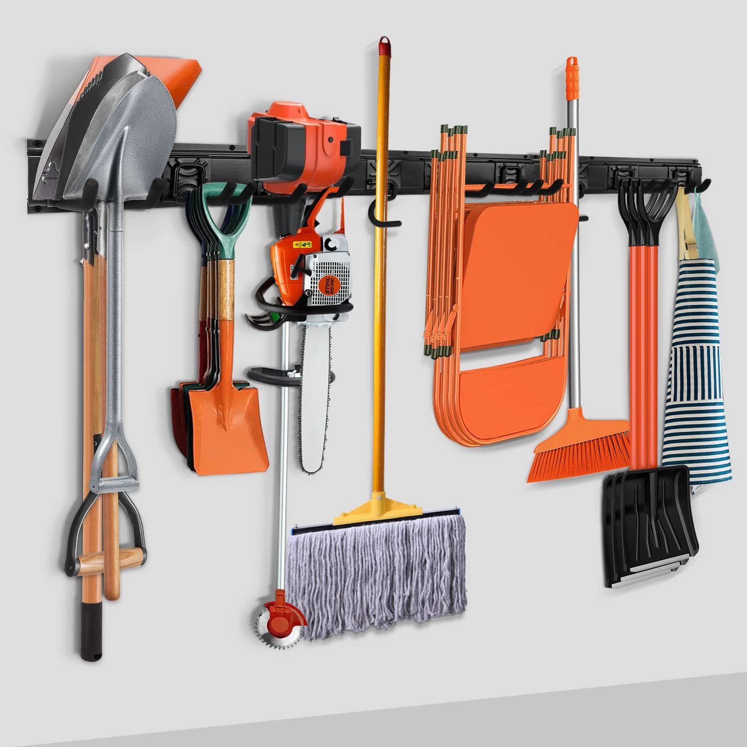 Garage Garden Tool Storage Rack Organizer Wall Mount