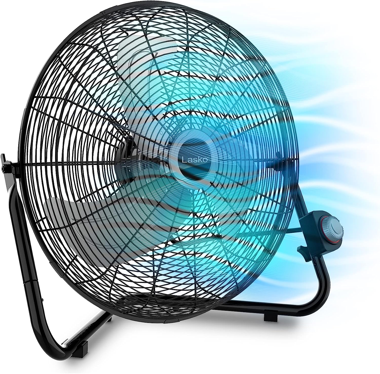 Lasko High Velocity Floor Fan with Wall mount