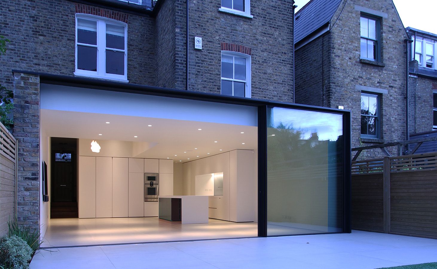 Outdoor Living Extension with Sliding Doors