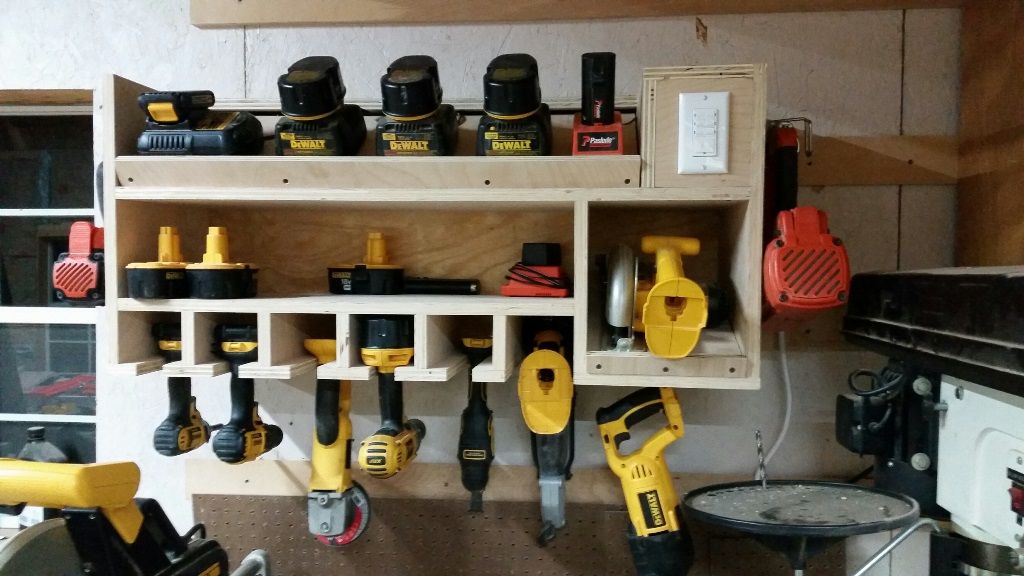 Power tool charging stations