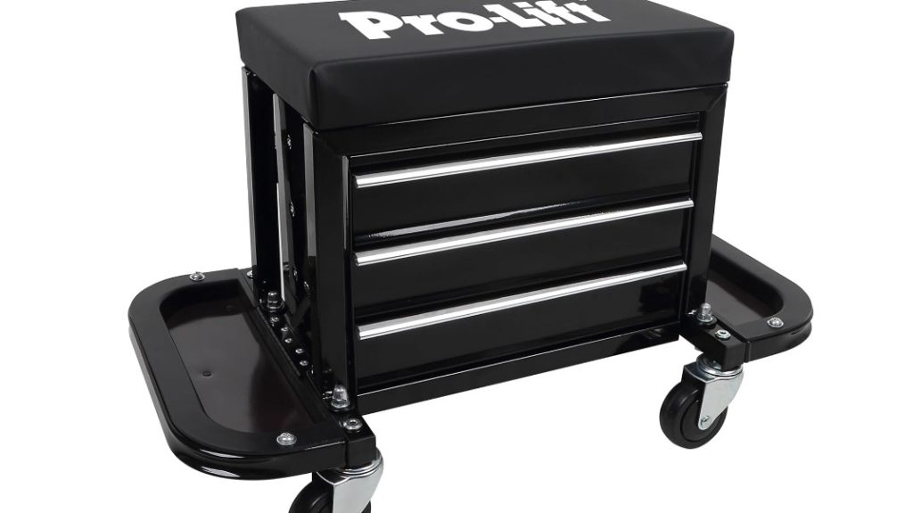 Pro-Lift Mechanic Roller Seat with Tool Box4