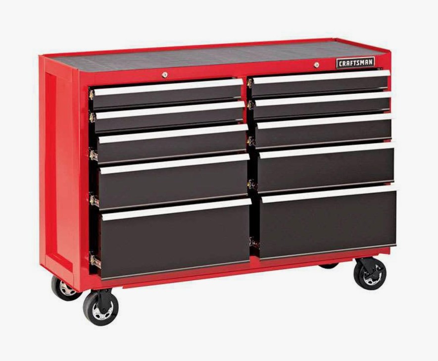 Rolling tool cabinets