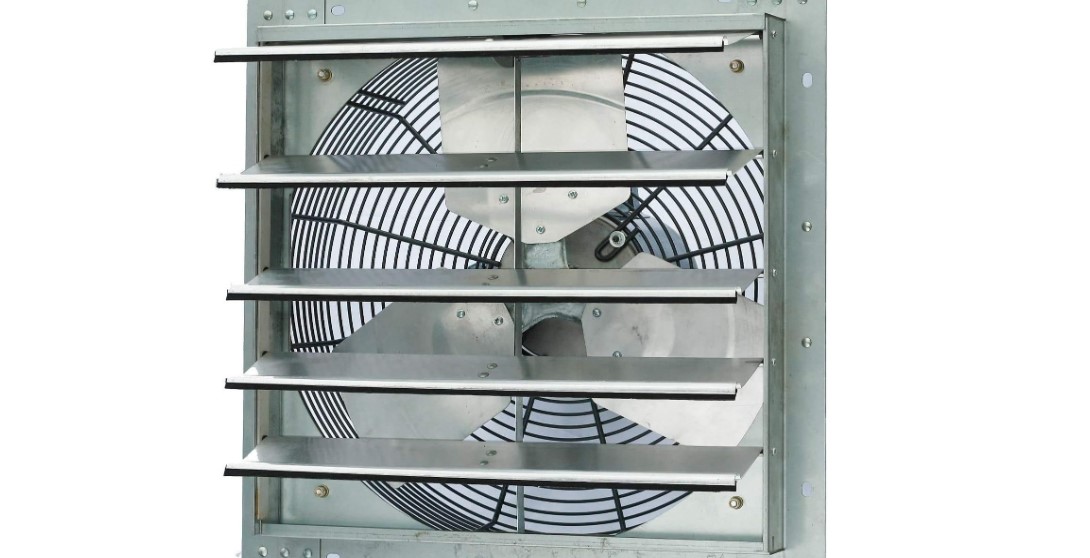 iLiving - 18 Wall Mounted Shutter Exhaust Fan1