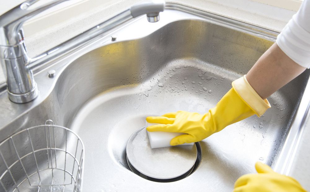 utility sink for easy cleanup
